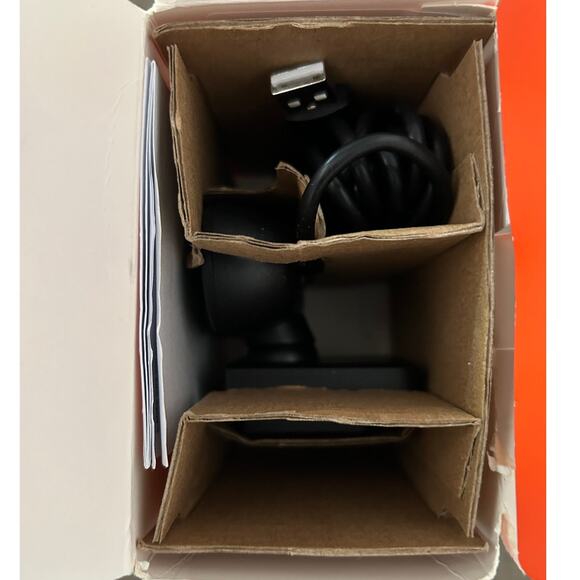 onn 1440P Webcam with Autofocus and Built-in Microphone, Adjustable,Black - Picture 6 of 7